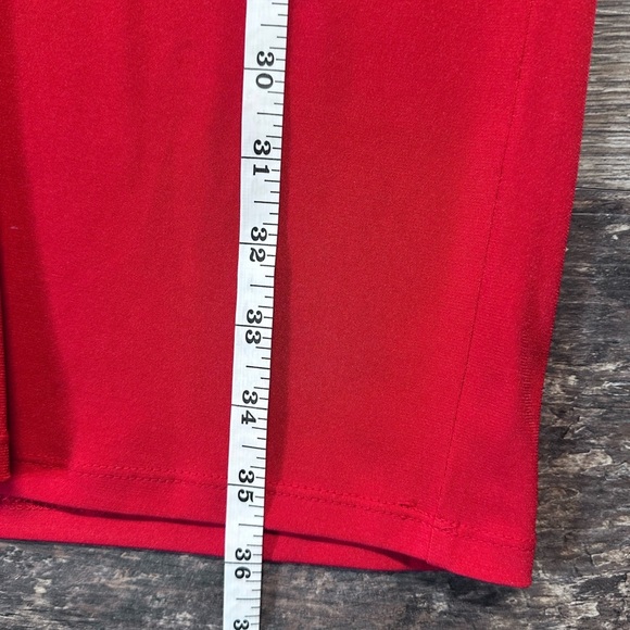 Michael Kors Red Long Sleeve Dress - Picture 3 of 7